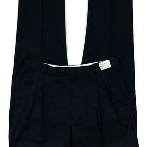 Roberto Visconti Lucci Dress Pants 38W Navy Blue